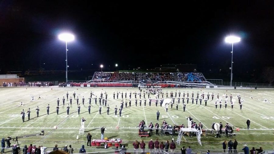 Marching bands take over Teamer for Showcase of Sound