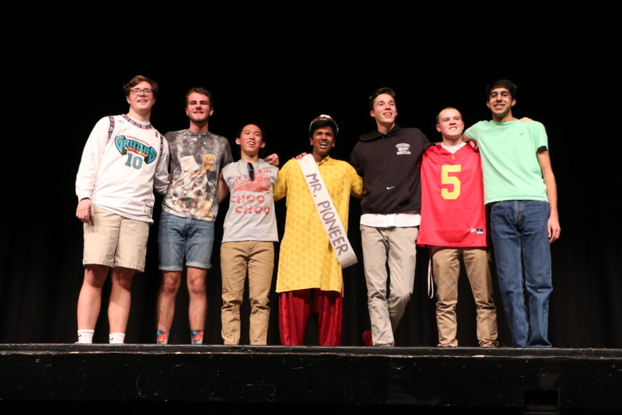 Pageant Material: Senior guys strut onstage