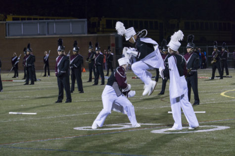 Local marching bands perform at Cavalcade