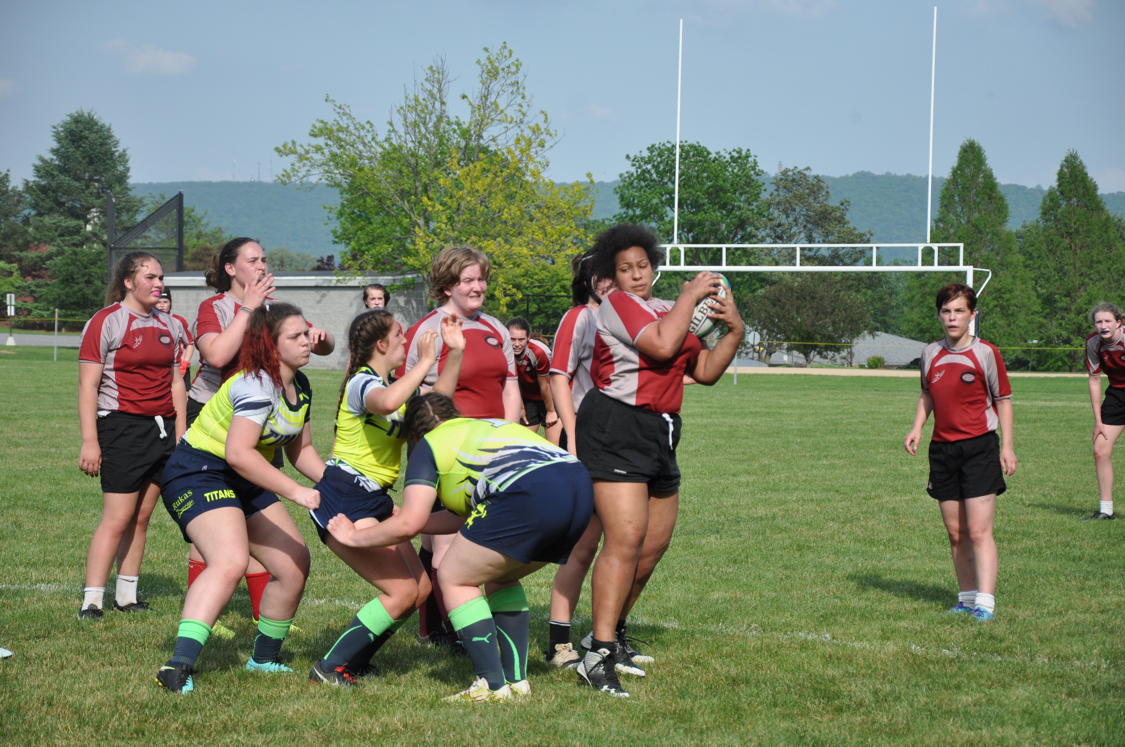 Girls rugby team plays at State Championship Final