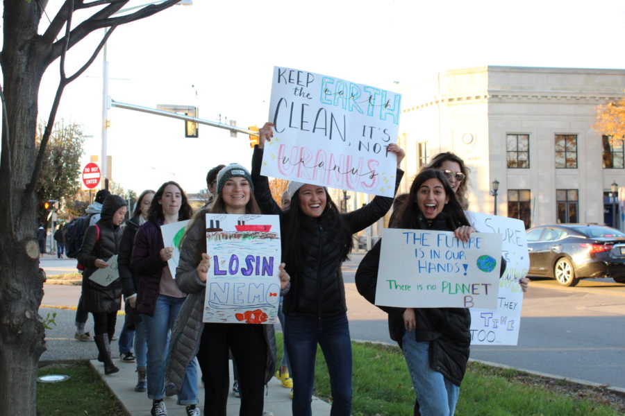 Photo gallery: Students walk for climate change
