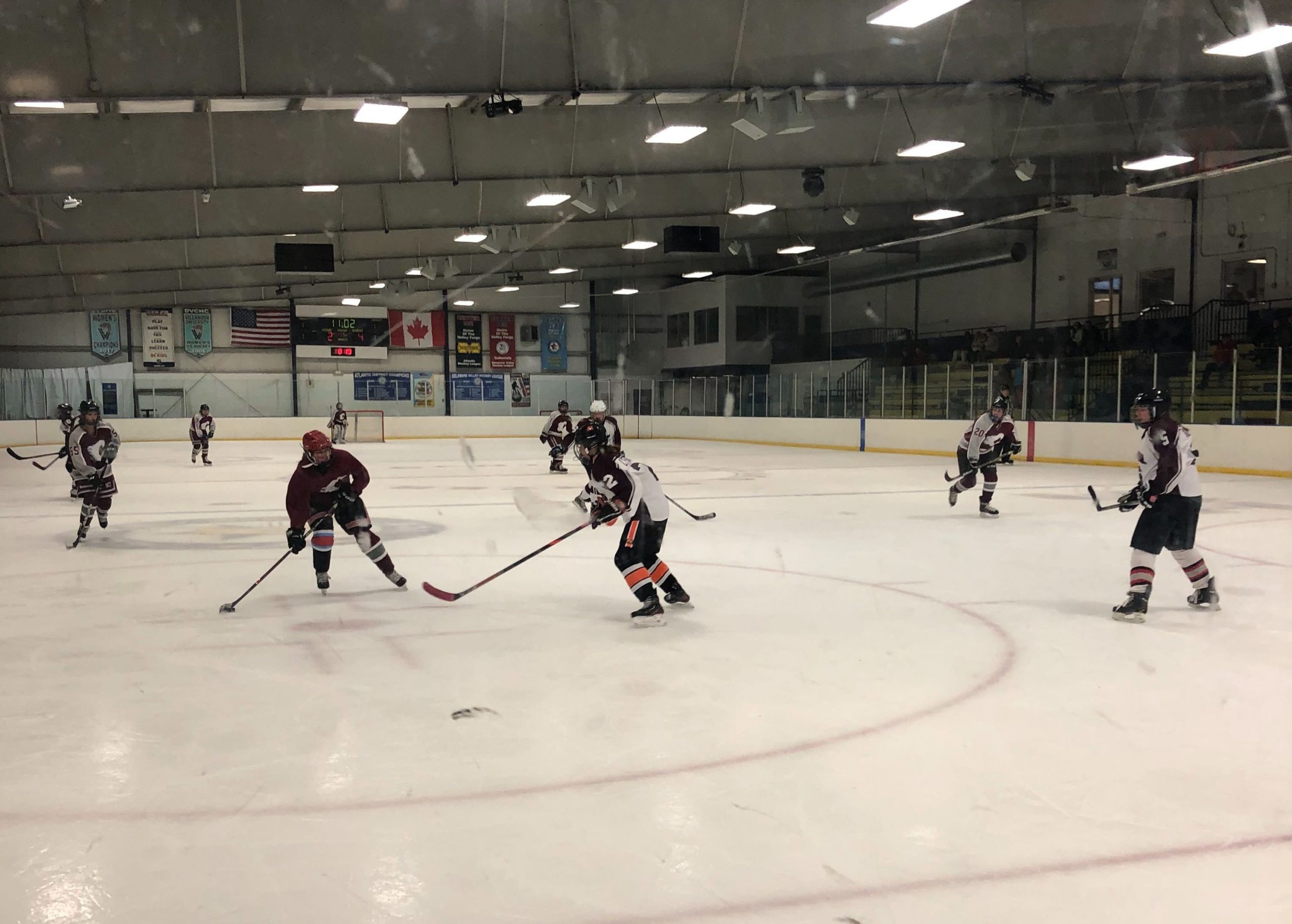 Girls Ice Hockey Kicks Off Season With Big Win Over Cross-town Rival 