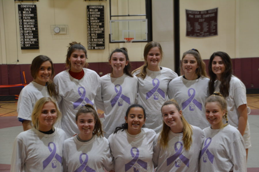 Girls Basketball hosts cancer awareness Game