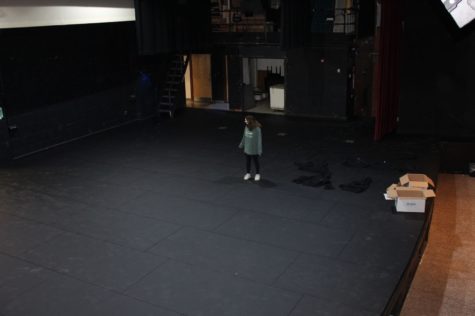 Old stage, new floor