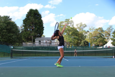 Girls’ Varsity Tennis become Central League Champions