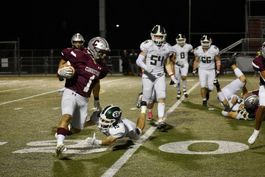 Senior night and pink out: Football takes a tough loss against Ridley