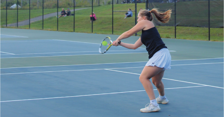 Girls tennis repeats as Central League champions