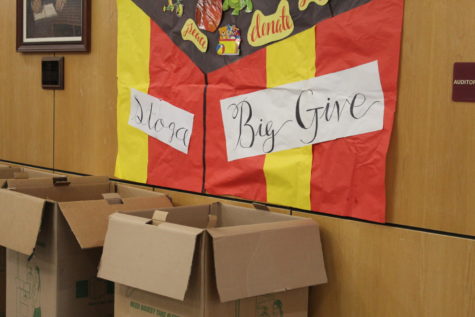 Stogas Big Give is a convenient spot for students to find different charities students can choose to donate to.