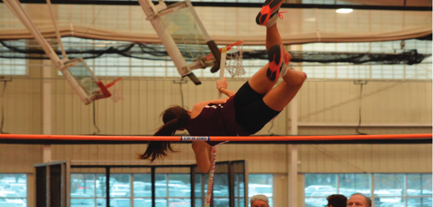 Up+in+the+air%3A+Freshman+makes+name+for+herself+in+pole+vaulting%2C+hurdles