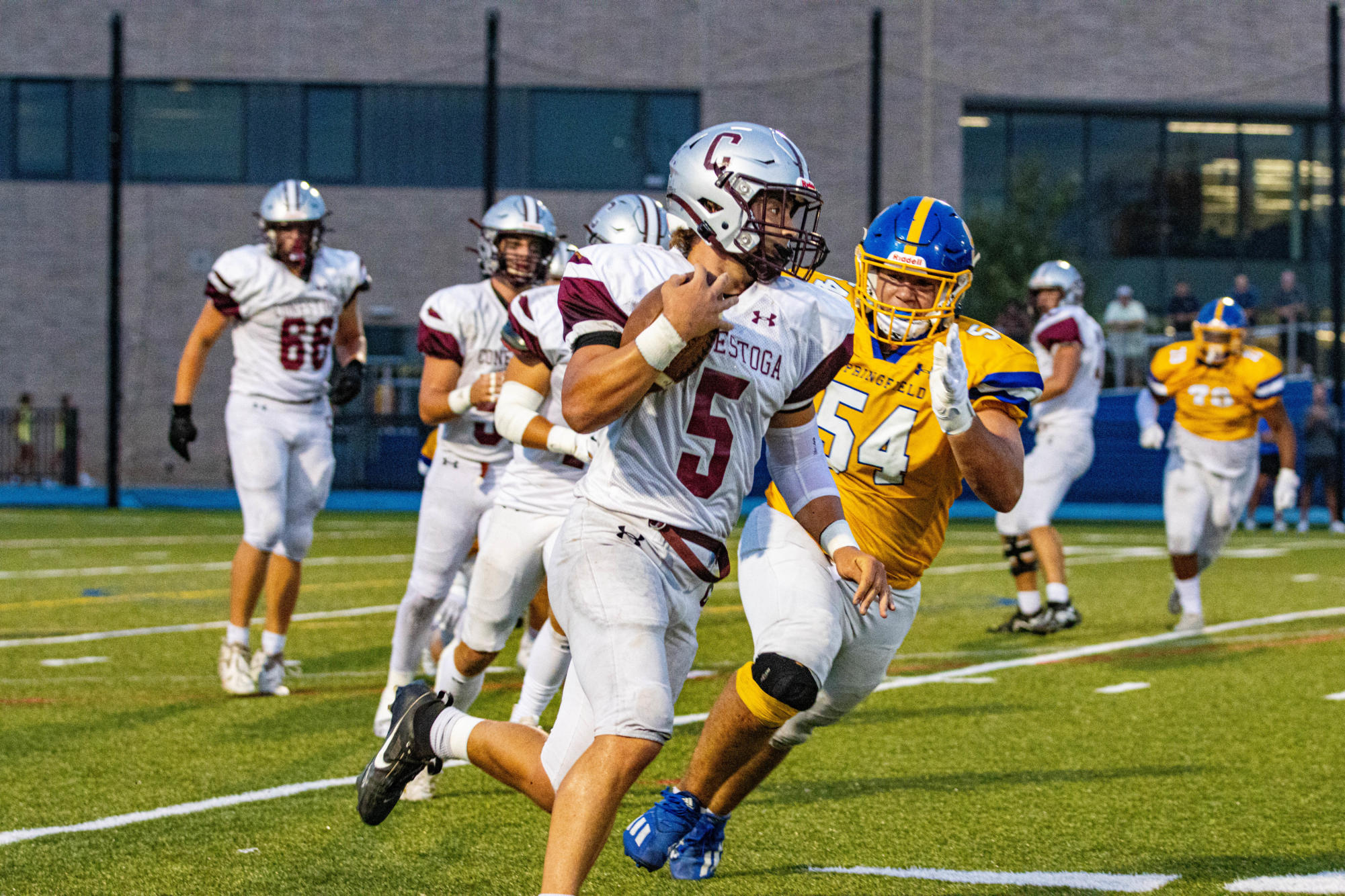 Conestoga Pioneers suffer 14-7 defeat against formidable Springfield Cougars