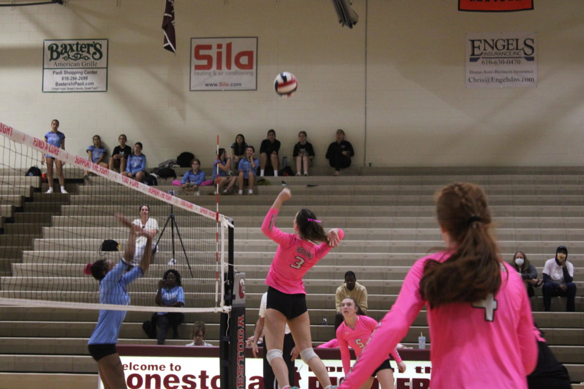 Passionate+pink%3A+Volleyball+secures+3-1+win+against+North+Penn
