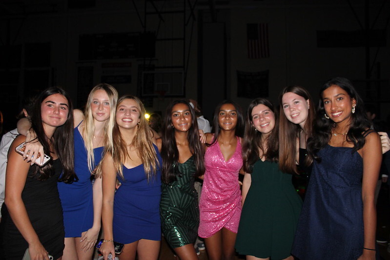 Each year, students attend Student Council’s homecoming dance, which was Barbie themed this year. The dance had a DJ, food and photo booths for attendees to use. This year, 450 tickets were sold, and Student Council plans to sell more next year.