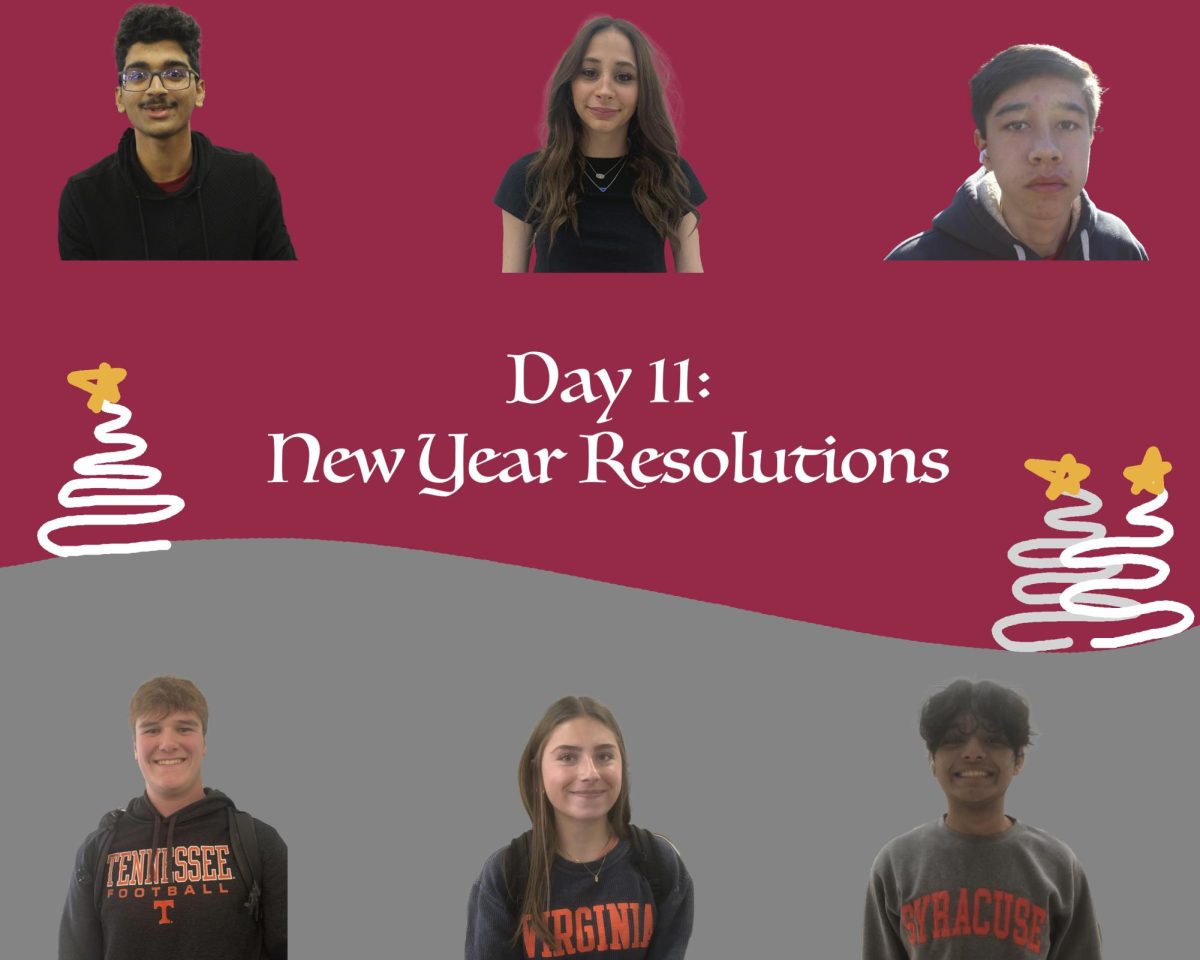 Day 11: New Year’s resolutions