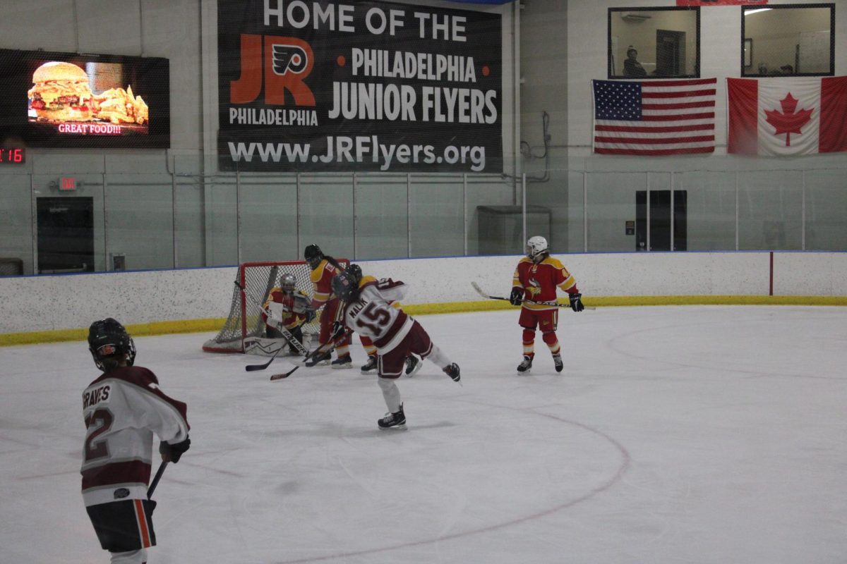 Girls ice hockey dominates 10-0 on Senior Night
