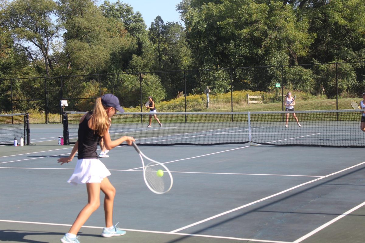 Girls tennis loses to Lower Merion 6-1