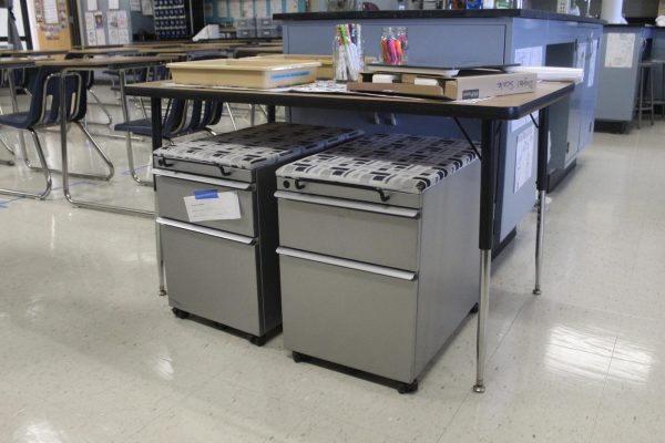 District hosts furniture surplus sale at future elementary school site