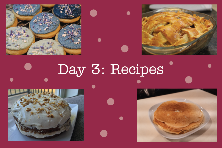 Day 3: Holiday recipes