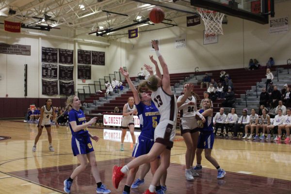 Girls basketball dominates Springfield 47-19 at Cancer Awareness Game