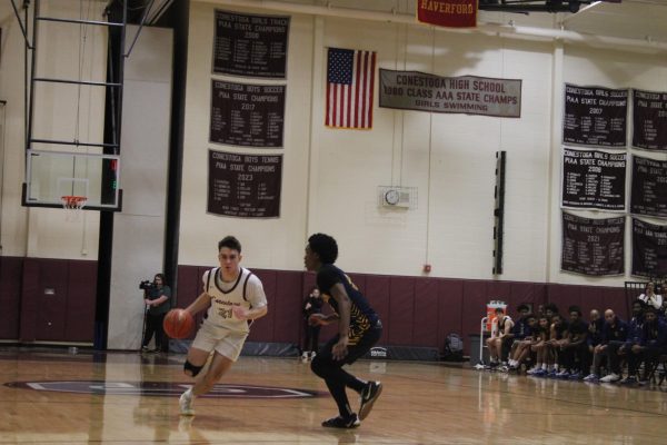 Boys basketball defeats Cheltenham 52-44 in district quarterfinals