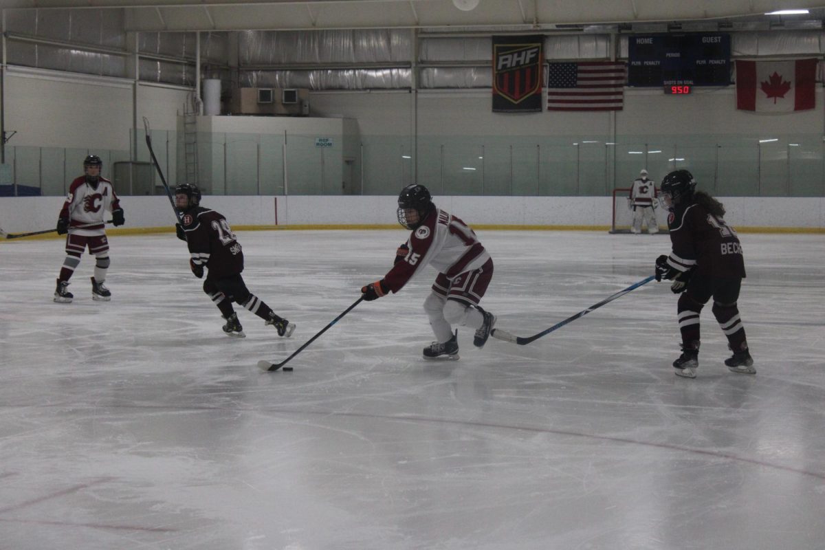 Girls ice hockey celebrates Senior Night, defeats Lower Merion