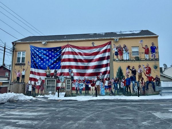 Mural magic: A public Berwyn mural across from Clay’s Bakery stands as a symbol of civic pride and engagement. Unveiled in 2021, the mural brought together people from the community to honor local residents and businesses. The new arts commission hopes to create similar public art to inspire and bring joy to those in the township.