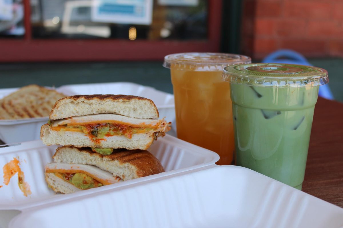 Radiant refreshments: Mad Anthony Wayne Cafe has a large selection of delicacies, including the Panino Turkey, Peach Green Tea Lemonade and Matcha Latte. The cafe had a pleasant ambiance and was a cozy place for our study session.