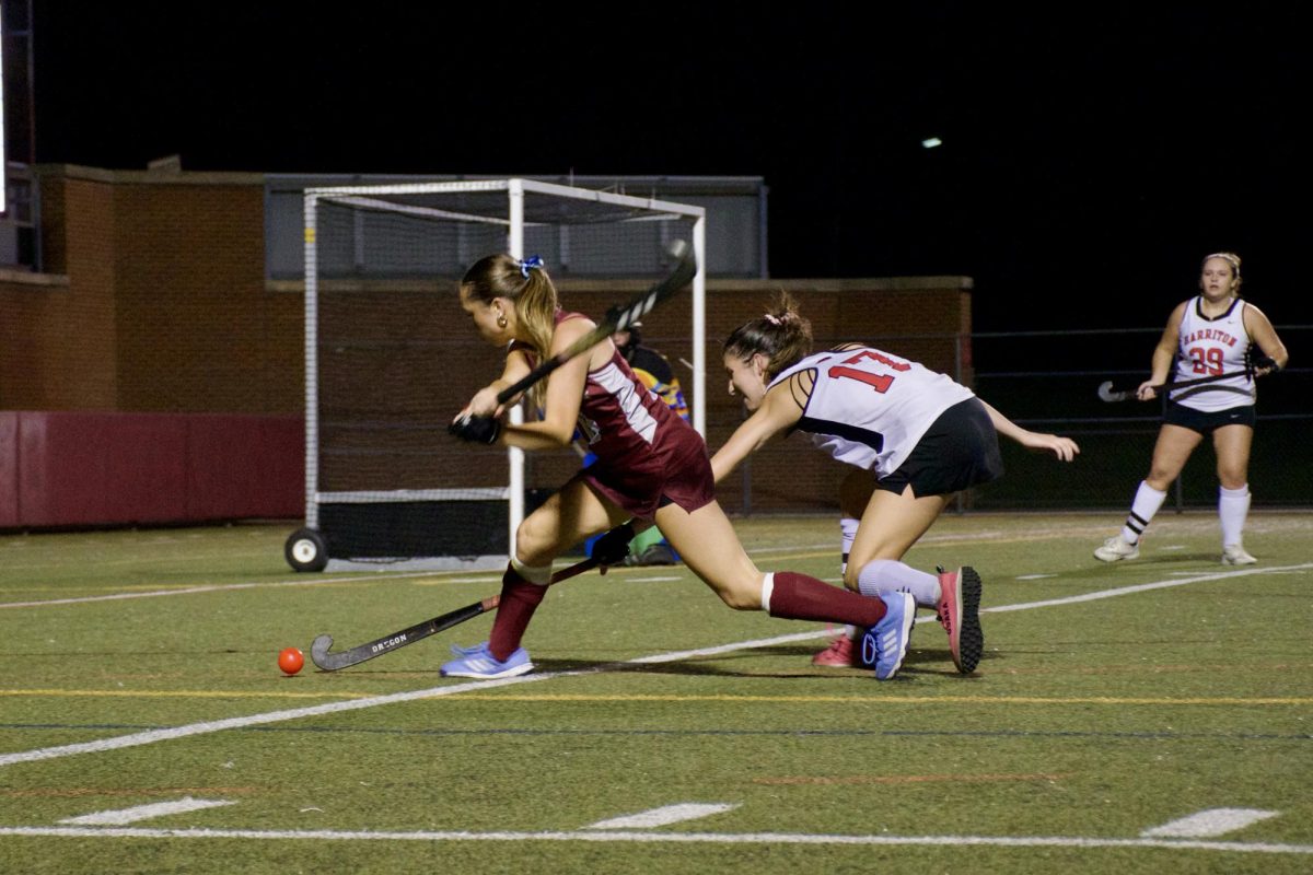 Field hockey edges out victory against Harriton 3-2 on Senior Night