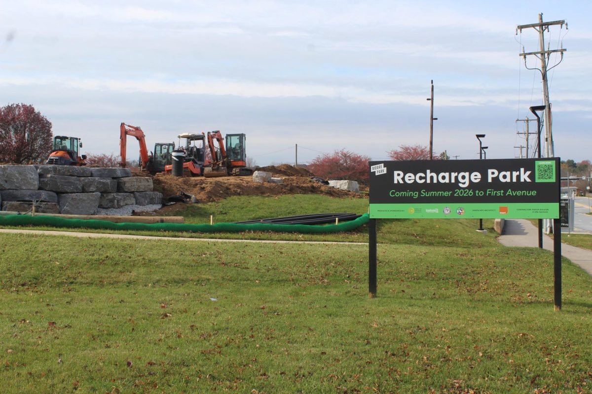 Newest addition: Machines begin landscaping on land in King of Prussia as part of construction of Recharge Park. The King of Prussia District started construction in mid-October. The park will open in spring 2026, aiming to provide a community space.