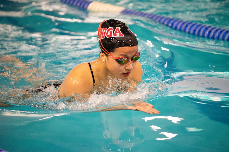 Swim, dive defeat Harriton, celebrate 18 seniors