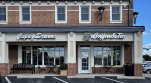 Closed café: Cup of Dreams in the Paoli Village Shoppes, with an inviting storefront and outdoor seating, is no longer open. On Feb. 28, the popular coffee shop closed after its lease expired. Cup of Dreams owner Jian Zhou hopes to begin renovations this summer at a new location.