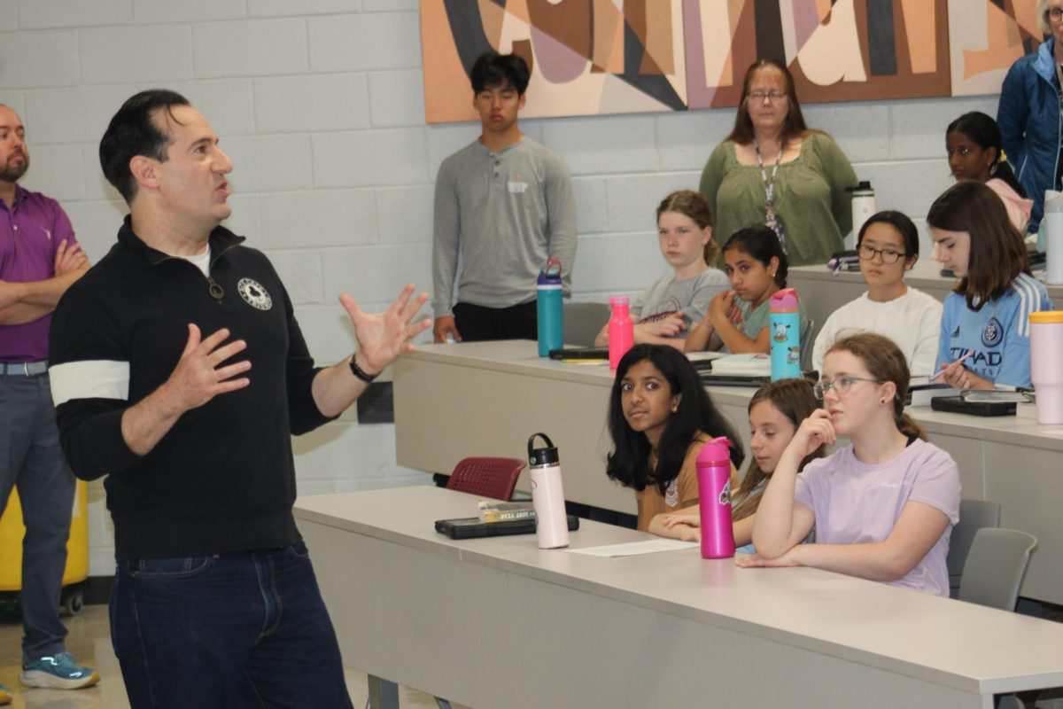 Social Activism: The World from A to Z host Carl Azuz visits Tredyffrin/Easttown Middle School
