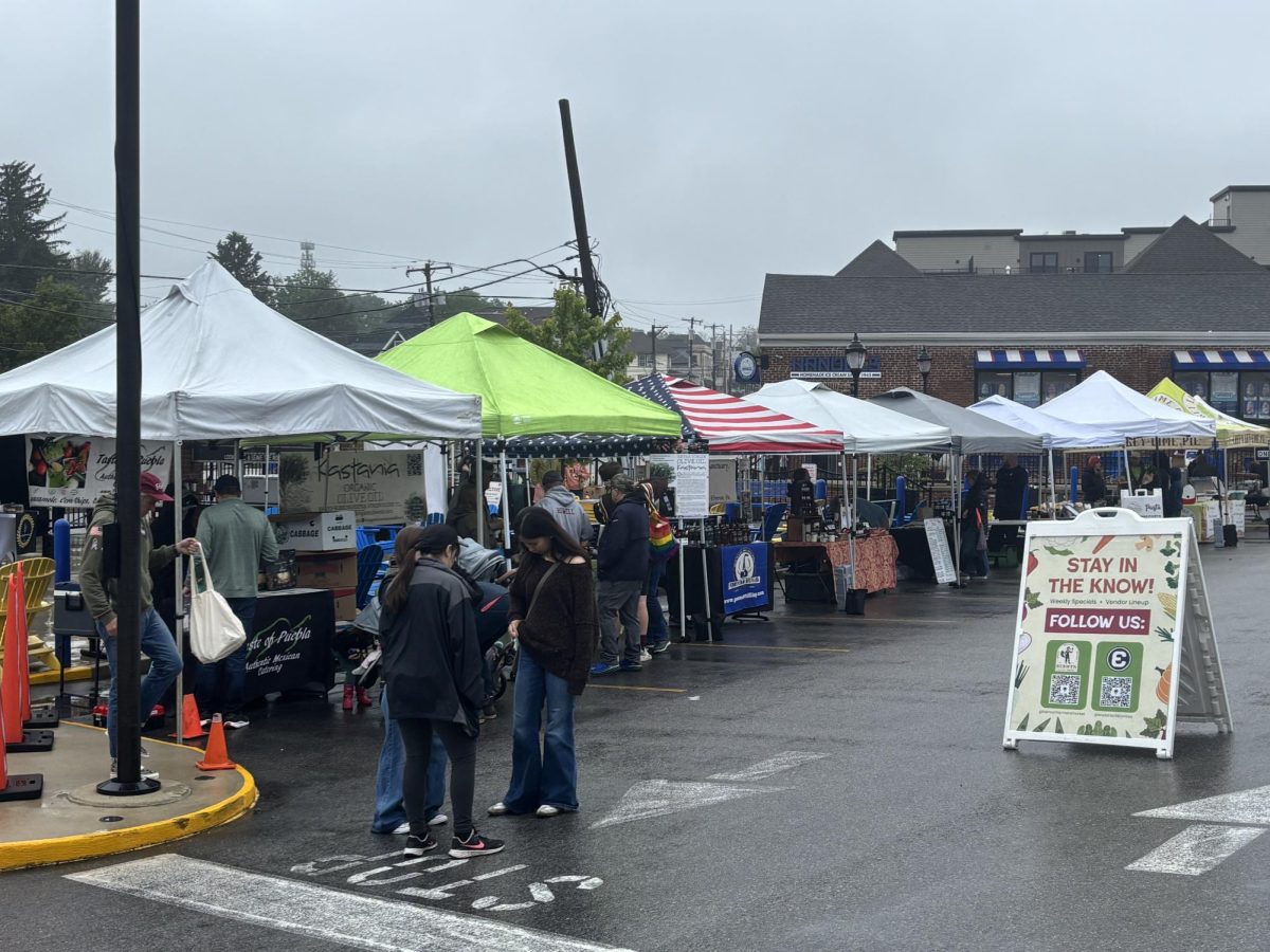 Berwyn Farmers Market: This farmers market is one of the 10 markets on the 2026 Chester County Farmers Market Trail. Customers shopped here for goods and spent time with their friends and family. 